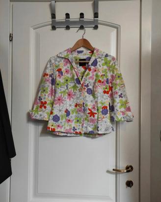 Giacchina estiva floreale