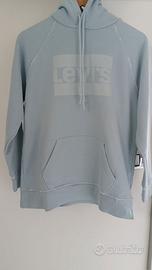 Felpa Levi' s taglia M azzurro