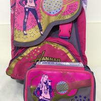 Zaino scuola + astuccio 3 scomparti