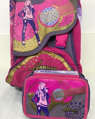 Zaino scuola + astuccio 3 scomparti