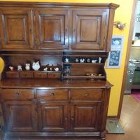 Credenza in Legno massiccio noce scuro