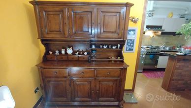 Credenza in Legno massiccio noce scuro