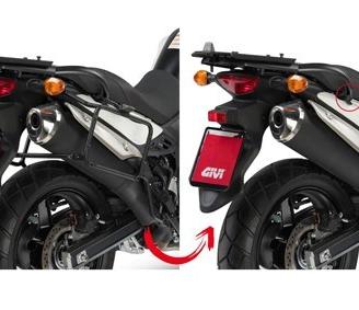 Telaietti specifici Givi PLR3101 per Suzuki V-Stro
