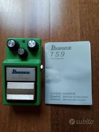 pedale per chitarra overdrive Ibanez TS9