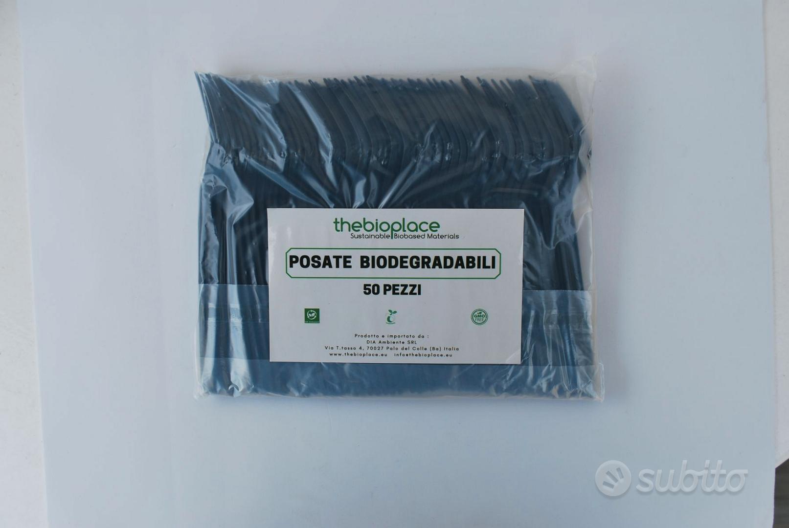 Posate Biodegradabili in PLA - Confezione da 50 - Giardino e Fai