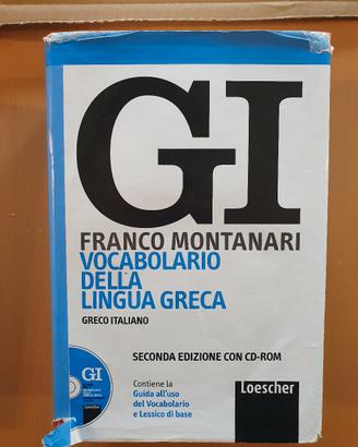 GI Vocabolario della Lingua Greca loescher con cd