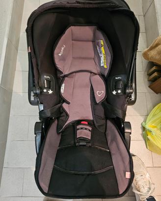 Seggiolino Kiddy + Adattatori + base Isofix