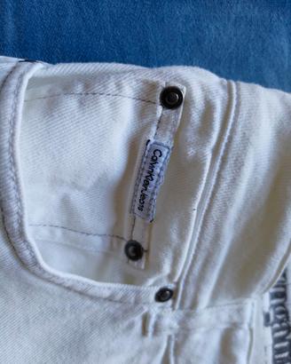 Jeans Calvin Klein bianchi