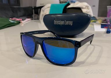 Occhiali da Sole Cristian Leroy Unisex Blu