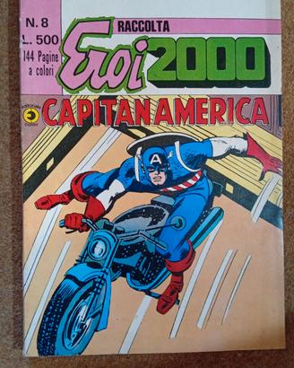 Capitan America Raccolta Eroi 2000 n. 8 (1978)