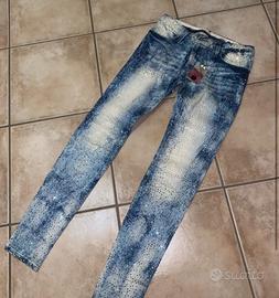 Jeans brillantinati