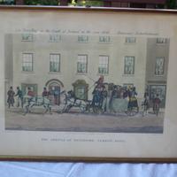 Quadro stampa Mayes Harris Car travelling 1856