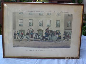 Quadro stampa Mayes Harris Car travelling 1856