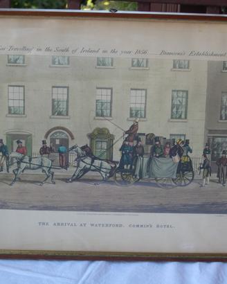 Quadro stampa Mayes Harris Car travelling 1856