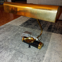 Lampada d'epoca anni '50 in ottone originale