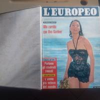 Collezione rivista l'Europeo anni 1959/1960