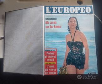 Collezione rivista l'Europeo anni 1959/1960
