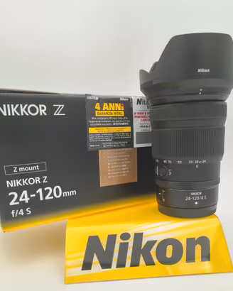 NIKON NIKKOR Z 24-120mm f/4 S USATO "SALDI"