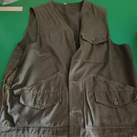 Gilet verde militare uomo