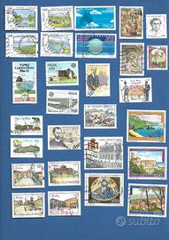 1987 Italia francobolli lotto usato