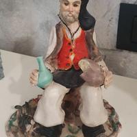 Statuina pastore sardo in ceramicha