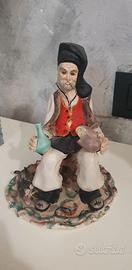 Statuina pastore sardo in ceramicha
