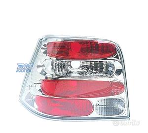FANALI PER VOLKSWAGEN VW GOLF 4 97-03 FONDO CROMAT