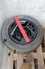 Ruota di scorta e cric per Fiat Punto Evo
