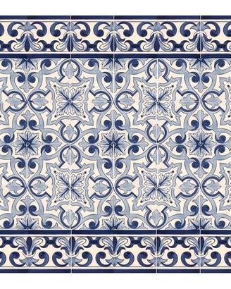 Pannello in Azulejos del Portogallo dipinte a mano