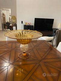 Vaso centrotavola vetro di murano