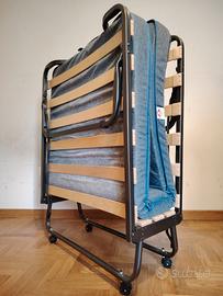 Branda 80x200 cm, doghe legno, mod. Veraflex Luxor