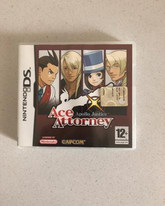 Videogioco Ace Attorney Apollo Justice Nintendo DS