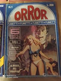 Orror Fumetti N.1 -3e 6 Ediperiodici 1977