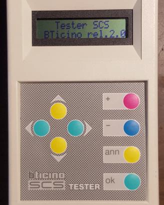 Bticino 4080 tester x antifurto living scs