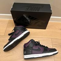 Nike Dunk hight x Fragment tg43 us9,5