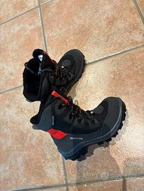 Scarponcini stivali Quechua neve taglia 30