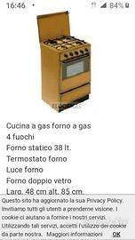 Forno a gas