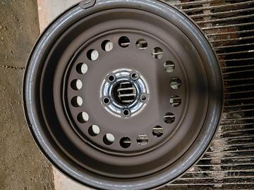 Cerchi in ferro 15 pollici per opel vectra/meriva