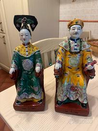 Coppia Statue Cinesi