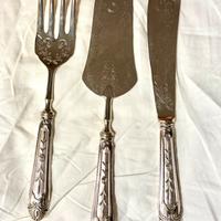 Posate d’argento - set da dolce