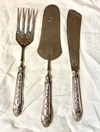 Posate d’argento - set da dolce