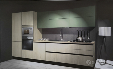 CUCINA GOLA 360cm CON 5 ELETTRODOMESTICI