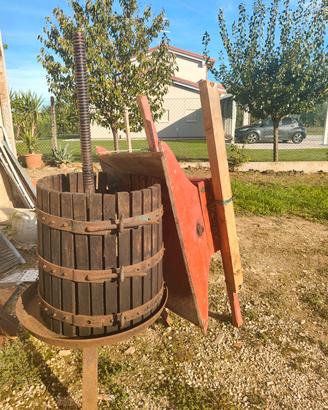 macchine per fare il vino antiche