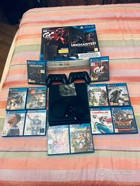 Console PlayStation 4 + 2 Controller  e 12 giochi