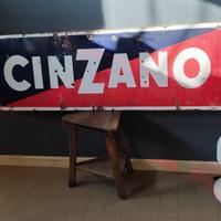 insegna smaltata Cinzano 