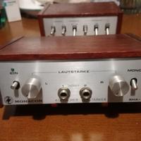 AMPLI PER CUFFIA+ SELETTORE INGRESSI AUDIO MONACOR