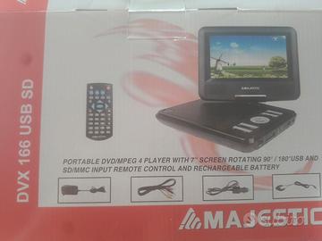 lettore DVD portatile Majestic