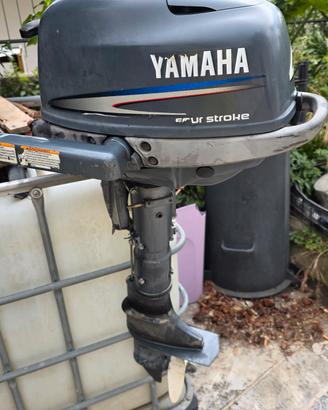 Motore Fuoribordo Yamaha F4A 4 HP 4 Tempi
