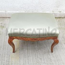 POUF INTARSIATO SEDUTA VERDE
