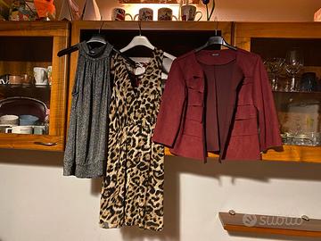 Stock 3 Capi Chic & Pop - Top, Vestito, Blazer - M